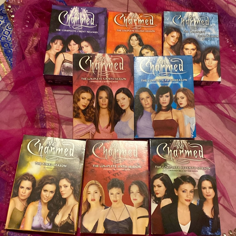 Charmed Seasons 1-8 Complete DVD Set Great Used Condition